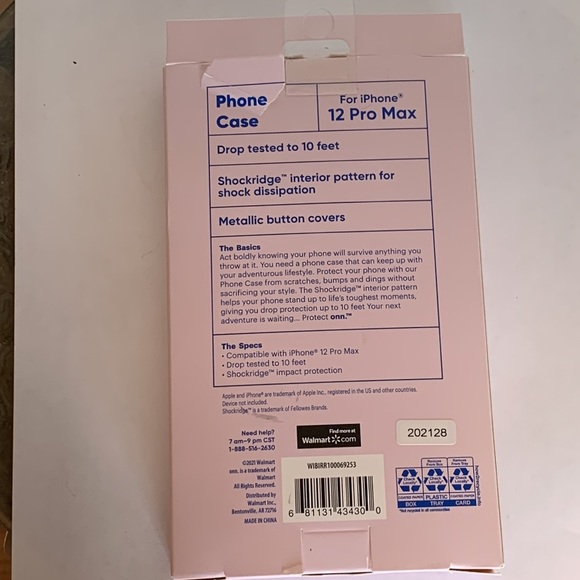 iPhone 12 Pro Max rainbow iridescent phone case - Picture 2 of 3